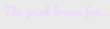 Image with Font Color F0D7FF and Background Color EAEAEA